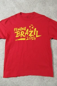 2014 PANINI BRAZIL T-SHIRT X-LARGE - Bild 1 von 2