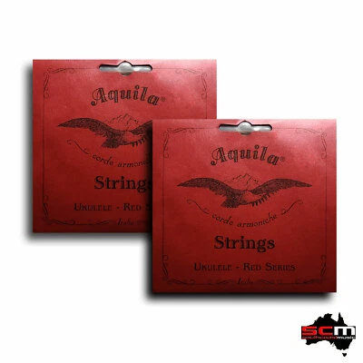 2 x sets of Aquila AQ88U Tenor Ukulele Strings Low wound G Uke Strings  - Image 1 of 2