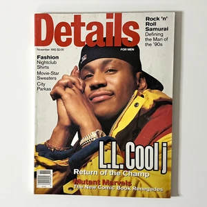 DETAILS MAG NOV 1992 L.L. COOL J Emily Ward Image Comics Tori Amos Mapplethorpe - Picture 1 of 5
