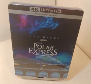 Polar Express Steelbook (4K + Blu-ray) European Import-NEW-Box SHIPPING - Picture 1 of 12