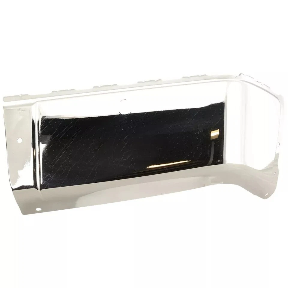 Novo para-choque traseiro Rh cromado compatível com Chevrolet Silverado 2500 HD 2007-14 GM1105147 - Imagem 1 de 1