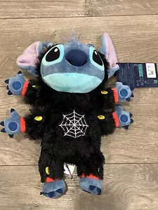 NEW 2023 Walt Disney Parks Happy Halloween Stitch in Spider Costume 14” Plush - Picture 1 of 3