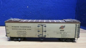 CUSTOM O TWO RAIL REFRIGERATOR NORTH WESTERN N.W.X. 84030 " AS FOUND " 609848    - Picture 1 of 6