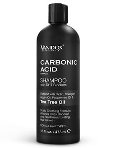 VANIDOX Carbonic Acid Shampoo for Men and Women - Made in USA