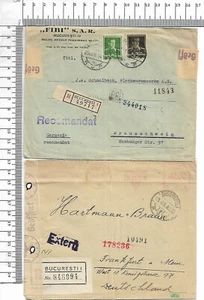 Romania Reco 1944 Cenzurat Bucuresti - Germania geöffnet Zensur ww2 ; 61866 - Bild 1 von 2