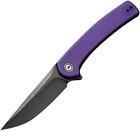 Civivi Mini Asticus Linerlock Purple G10 Folding 10Cr15comov Knife