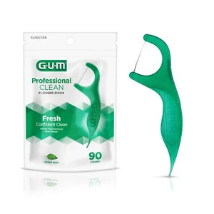 Professional Clean Floss Picks - Extra Strong Shred-Resistant Floss Easy Grip... - Picture 1 of 11