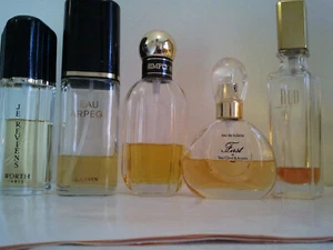 Bulk Lot Of 5 x Not New Assorted Women's Perfumes Fragrances Lanvin,Worth,Van Cl - Picture 1 of 9