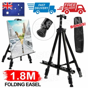 Tripod Painting Artist Easel Display Stand Drawing Board Art Sketch Adjustable - Picture 1 of 11