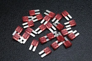 25 PZ FUSIBILI ATR 10 AMP CIRCUITO LAMA EATON BUSSMANN MICRO 2 GAMBE ATR10 - Foto 1 di 8