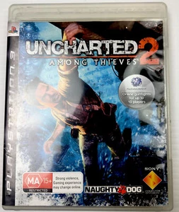 Uncharted Among Thieves 2 PS3 Sony PlayStation 3 R4 PAL MA15+ Inc Manual - Picture 1 of 6