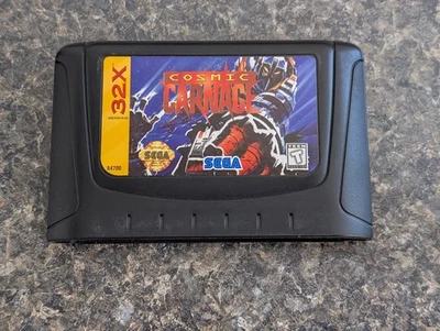 Sega Genesis 32X Cosmic Carnage Video Game Cartridge Only - Image 1 of 2