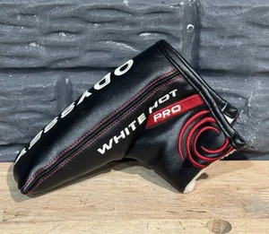 Odyssey White Hot PRO Blade Putter Callaway - Black Red - Headcover - Head Cover - Picture 1 of 4