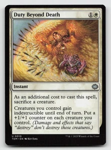Duty Beyond Death U Tarkir: Dragonstorm 10 NM - Picture 1 of 2