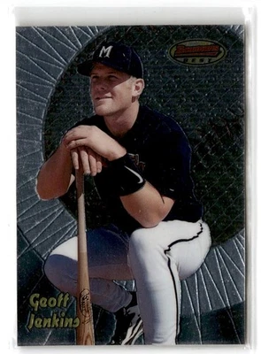 1998 Bowman's Best Geoff Jenkins #172 Milwaukee Brewers Baseball Card - Image 1 of 2