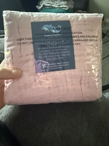 Two Baby Muslin Hooded Towels Pink - Picture 1 of 3