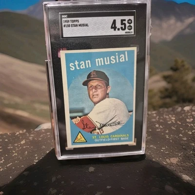 1959 Topps - Stan Musial #150 - Image 1 of 4