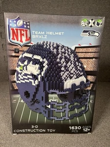 BRXLZ SEATTLE SEAHAWKS TEAM CASCO 3D COSTRUZIONE GIOCATTOLO - Foto 1 di 3