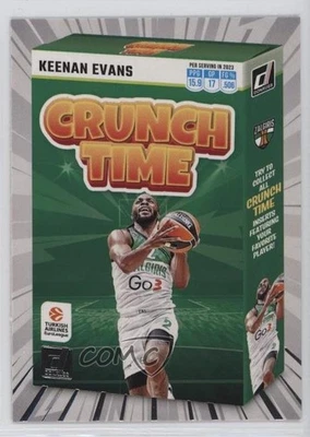 2023-24 Panini Donruss EuroLeague Crunch Time Keenan Evans #19 - Image 1 of 2