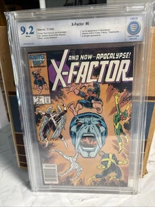 X-Factor #6 (Marvel 1986) CBCS 9.2 - 1st Full App Apocalypse! ๐ ๐ฅ - Picture 1 of 3