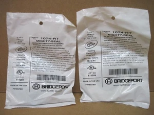 Bridgeport 1074-RT Raintight Sealing Reducing Washer 2"- 1-1/4" ***LOT OF 2*** - Picture 1 of 4