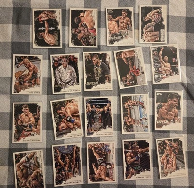 2011 UFC Moment Of Truth Houston Expo Exclusive Complete Set Gsp Jon Jones Etc - Image 1 of 2
