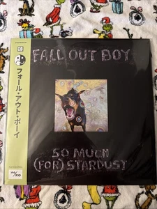 /300 Fall Out Boy So Much For Stardust Vinyl Coke Bottle Green Assai Obi LP - Picture 1 of 2