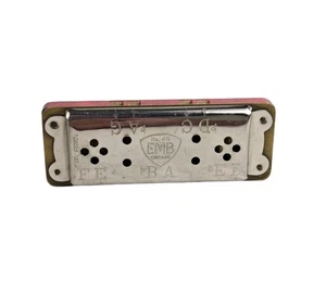 Tubo de paso cromático Chicago Harmonica Nº 40 EMB de colección madera metal - Imagen 1 de 11