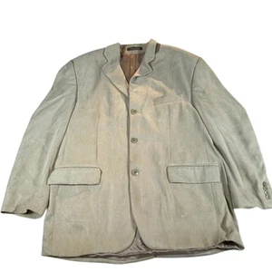 Ralph Lauren Blazer Giacca Uomo 40S Beige Classico Vintage Dillard's Cappotto Sportivo - Foto 1 di 15