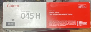 Oryginalny czarny toner Canon 045 H LBP610C 045H Duża pojemność Nowy zapieczętowany - Zdjęcie 1 z 1