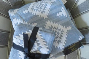 Pendleton 4 Pc Peak Canyon Blue 2 Bath 2 Hand Towels Set NWT - Picture 1 of 10