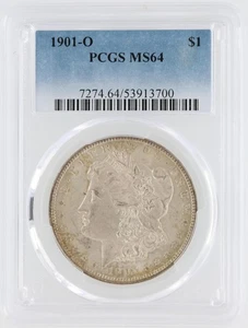 1901-O Morgan Silver Dollar NGC MS64 New Orleans Minted No Reserve - Picture 1 of 4