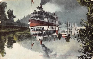 ID de postal: Vapor 'Idaho', St. Joe River, Idaho, publicado en 1909 - Imagen 1 de 2