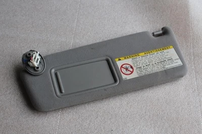 Lexus GS300 2006 conductor izquierdo parasol parasol tela gris Foto 1 de 4