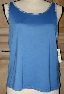 Camiseta sin mangas Jenni Intimate Plus azul salón talla 2X nueva con etiquetas *S24 - Imagen 1 de 5