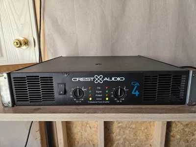 CREST AUDIO CA4 1000W 2-Channel Professional Power Amplifier (Made in USA) - Image 1 of 4