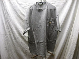 Camisa polo vintage tallada en EE. UU. L 100 % gris algodón manga corta - Imagen 1 de 5
