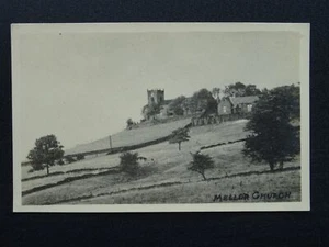 Manchester Stockport MELLOR St Thomas Kirche alte RP einfache Postkarte - Bild 1 von 2
