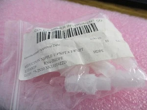 Paquet de Cole-Parmer :30623-32Reducing Nipples. 1 / 4x1/8. 10. Neuf Stock - Picture 1 of 1
