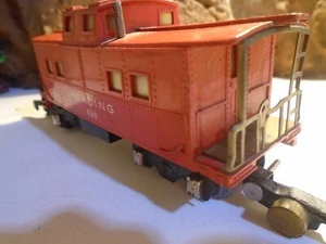 AMERICAN FLYER S GAUGE READING ILLUMINATED CABOOSE NO 630, TESTED 5-175-5 - Picture 1 of 17