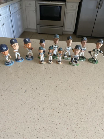 Tampa Bay Rays Mini SGA Bobblehead Lot Of 12 Cover