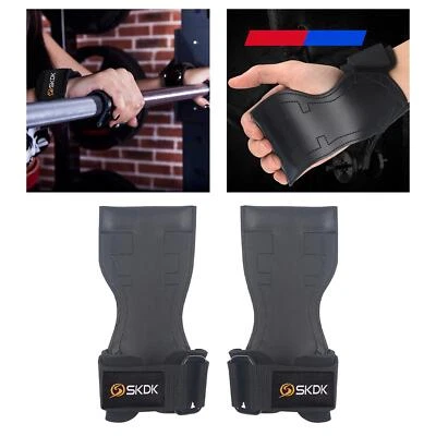 1 Pair Weight Lifting Wrist Support Wraps Adjustable Pull Ups Power Lifting - Bild 1 von 4