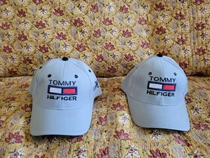 TOMMY HILFIGER Navy Logo Patch Adjustable Baseball Hat. - Picture 1 of 5
