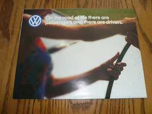 2000 VW Passat Beetle Cabrio GTI Golf Jetta Euro Van Sales Brochure  - Picture 1 of 3