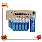 Powermax 24-Count Aa Batteries, Ultra Long Lasting Alkaline Battery