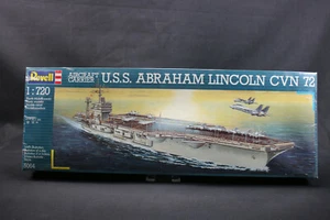 XQ071 REVELL 1/720 maquette bateau 5064 Aircraf Carrier U.S.S. Habraham Lincoln - Imagen 1 de 5