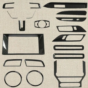20X Carbon Fiber Full Set Interior Decoration Trim Kit For Ford Mustang 2015-19 - Bild 1 von 9