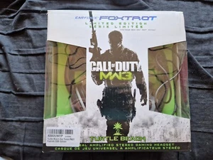 Call of Duty Modern Warfare 3 Turtle Beach Ear Force Foxtrot Headphones DAMAGED - Picture 1 of 8