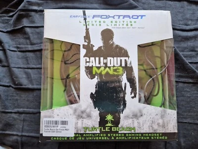 Call of Duty Modern Warfare 3 Turtle Beach Ear Force Foxtrot Headphones DAMAGED - Image 1 of 4