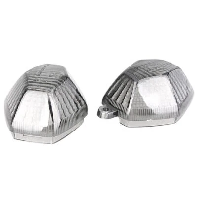 Cubierta de señales de giro delanteras de lente de humo para Suzuki GSXR600 1000 2001-2002 Foto 1 de 4